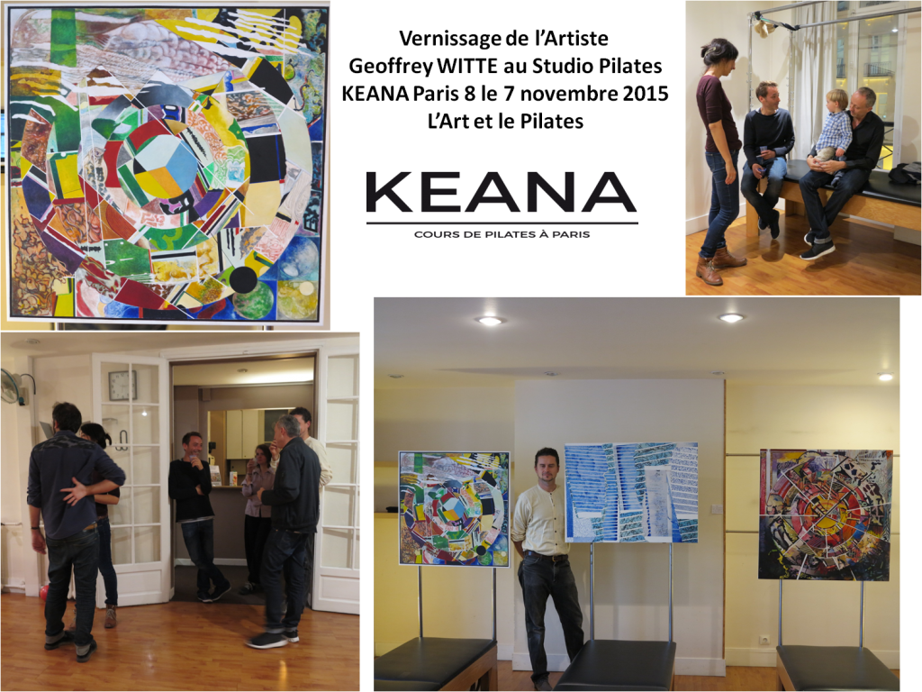 Vernissage et exposition au studio Keana le 7 novembre 2015